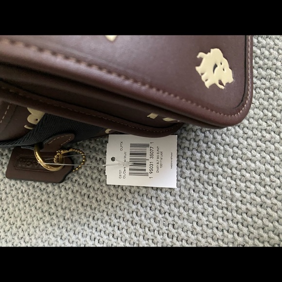Coach Dinky Belt Bag With Elephant Print NWT - Picture 3 of 12